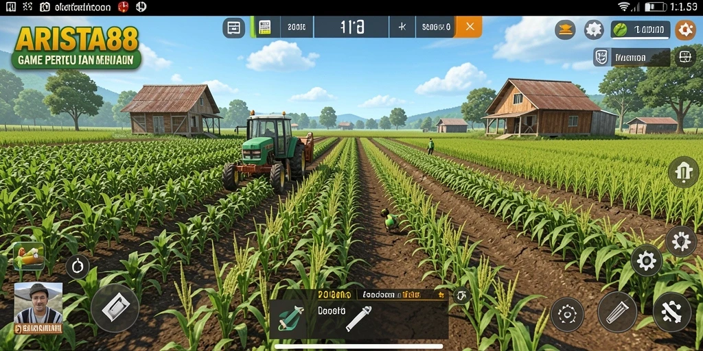 Tampilan gameplay yang seru dan interaktif dalam ARISTA88.