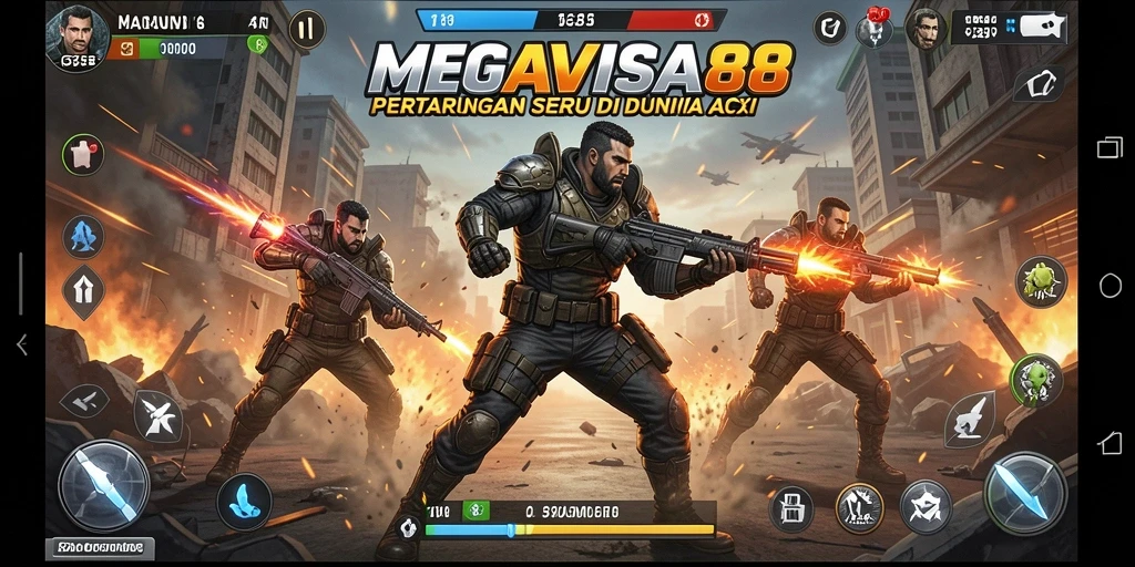 Tampilan aksi seru di <strong>MEGAVISA88</strong> dengan pertarungan yang menegangkan.
