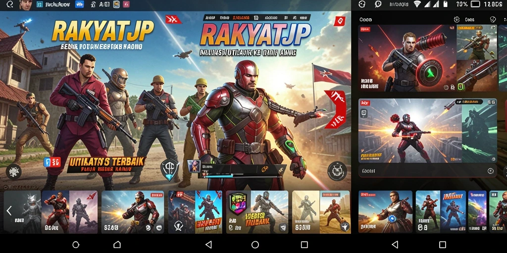 Screenshot utama RAKYATJP menampilkan tampilan aplikasi Utility yang praktis.
