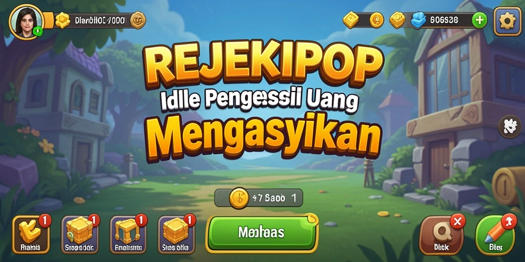 Tangkap momen seru dari gameplay Idle REJEKIPOP.