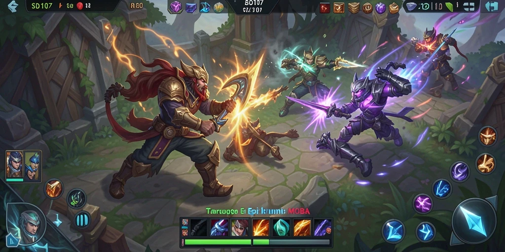 Gameplay seru dan grafis menawan dalam SD107.