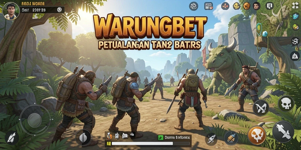 Screenshot gameplay <strong>WARUNGBET</strong> yang menunjukkan petualangan Open World yang seru.