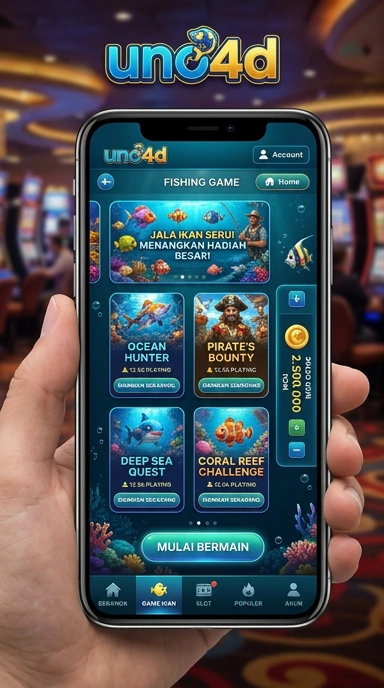 Screenshot koleksi aplikasi populer di uno4d.